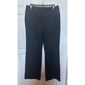 Semantiks Black Pin Stripe Pants